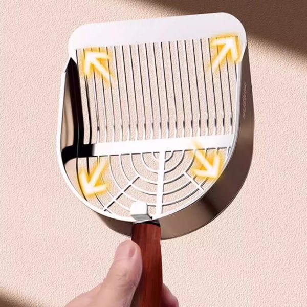 Hikind-Scoops for the Disposal of Pet Waste-Cat Litter Scoop, Litter Scoop with Wide Slats, Durable Litter Sifter Scoop. - Image 7