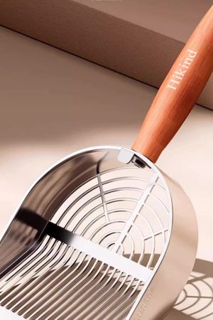 Hikind-Scoops for the Disposal of Pet Waste-Cat Litter Scoop, Litter Scoop with Wide Slats, Durable Litter Sifter Scoop.