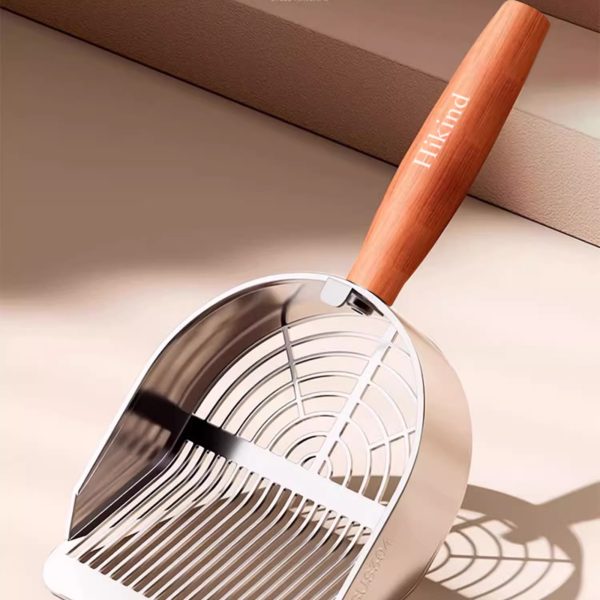 Hikind-Scoops for the Disposal of Pet Waste-Cat Litter Scoop, Litter Scoop with Wide Slats, Durable Litter Sifter Scoop.